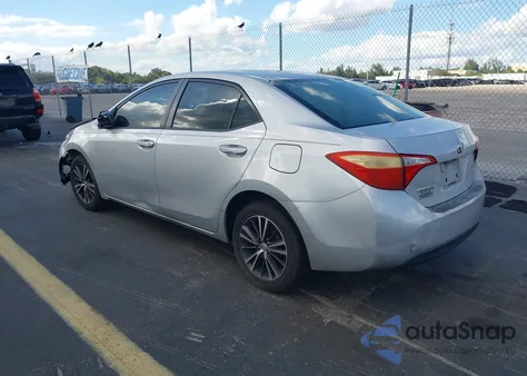 2016 Toyota Corolla Le Plus из США, поврежденный, VIN 2T1BURHE8GC703122